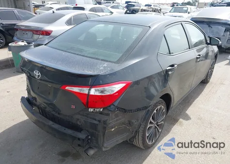 2016 Toyota Corolla S Plus z USA, uszkodzony, nr VIN 5YFBURHE2GP498901